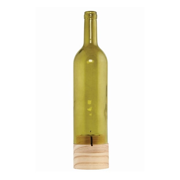 Świecznik Bottle Green, 36 cm