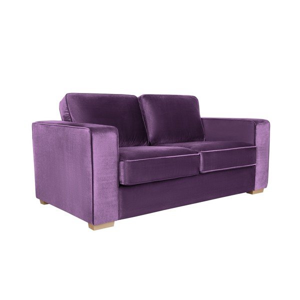 Fioletowa sofa 2-osobowa Cosmopolitan design Chicago-image-3