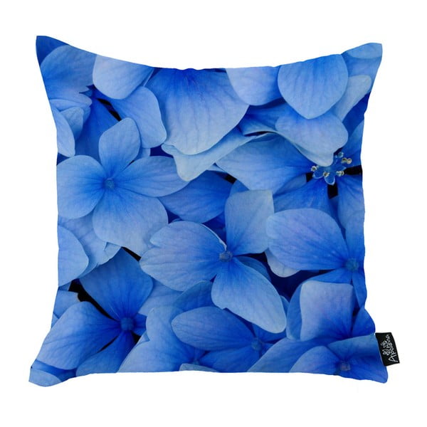 Poszewka na poduszkę Apolena Blue Petals, 45x45 cm