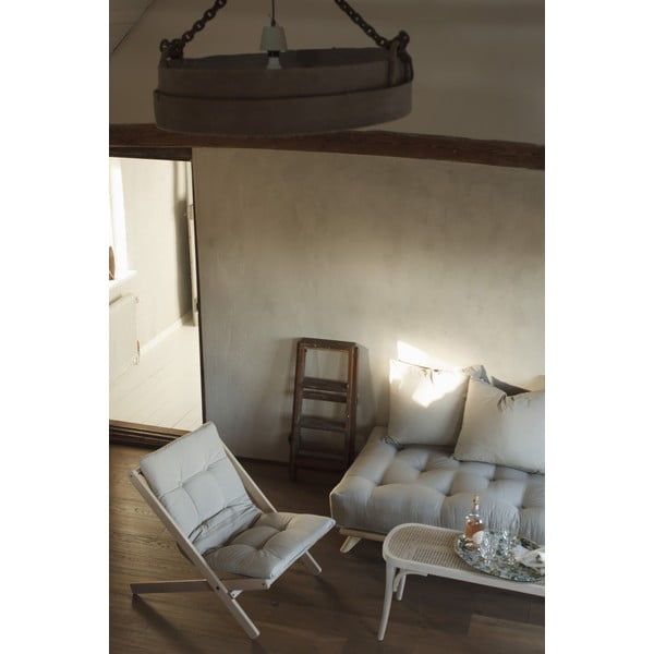 Fotel składany Karup Design Boogie Raw/Natural-image-1