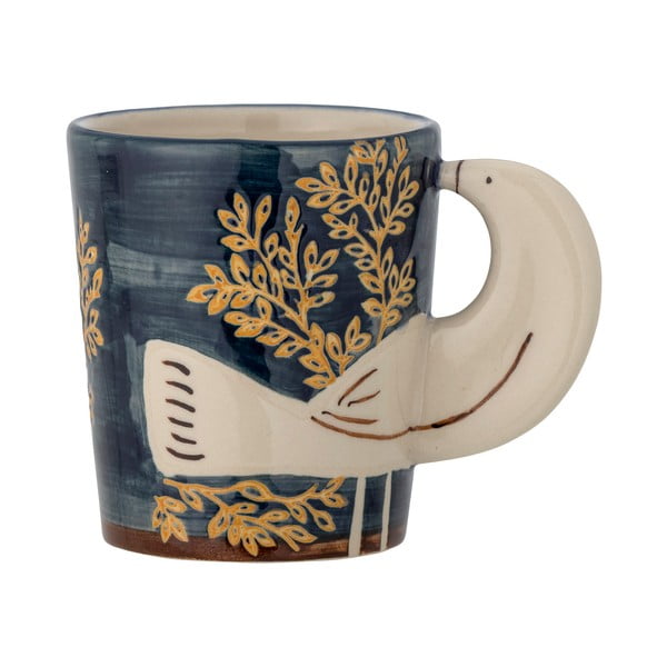 Niebieski kamionkowy kubek 260 ml Hezha – Bloomingville