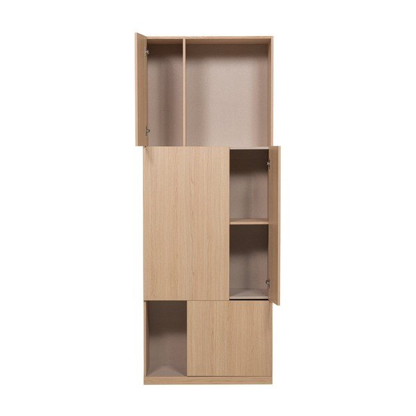 Szafka modułowa w naturalnym kolorze 80x215 cm Build – WOOOD-image-4