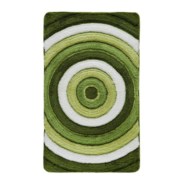 Zielony dywanik łazienkowy Confetti Bathmats Efesus, 50x60 cm