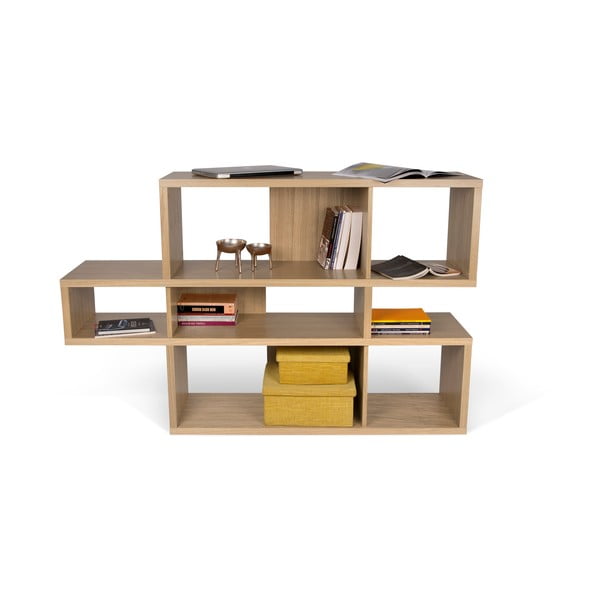 Brązowy regał TemaHome London, 34x100 cm-image-4