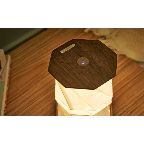 Brązowa dekoracja świetlna na USB ø 12 cm Twist Hexagon – Gingko-image-4