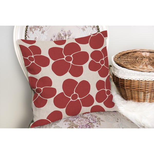 Poszewka na poduszkę 43x43 cm Red Meadow – Mila Home-image-1
