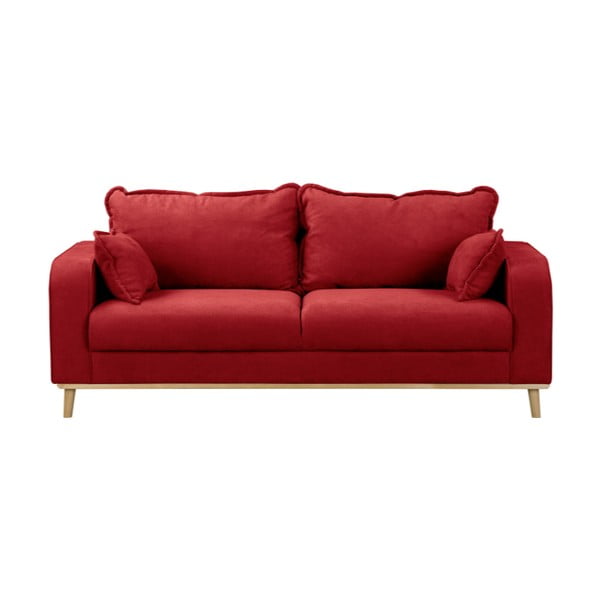 Czerwona sofa 193 cm Beata – Ropez