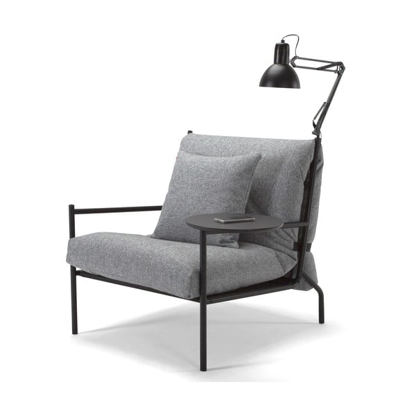 Szary fotel Innovation Noir Chair