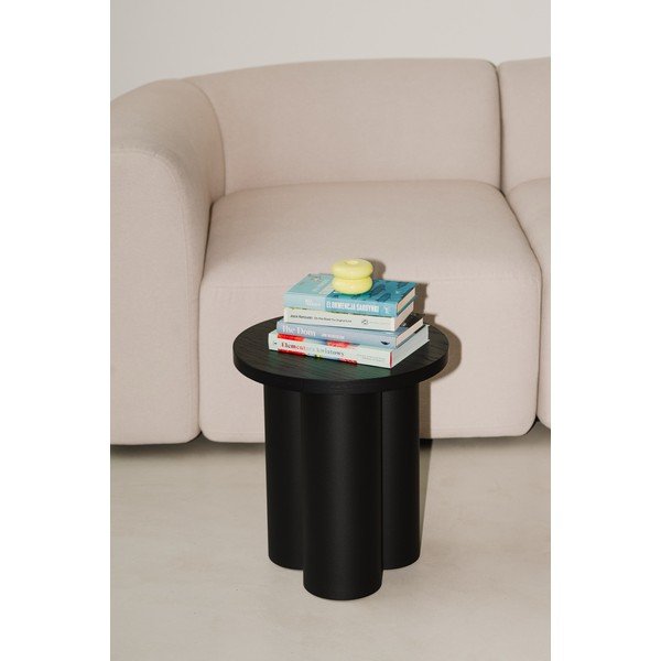 Czarny stołek Oly – noo.ma-image-1