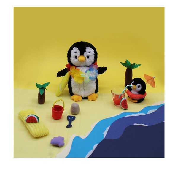 Zabawki pluszowe zestaw 2 szt. Ptipotos Iglou – Les Deglingos-image-2