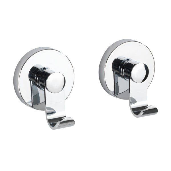 Zestaw 2 haczyków ściennych Wenko Vacuum Loc Irun-image-2