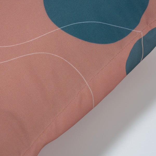 Różowa poszewka na poduszkę Kave Home Abish, 45x45 cm-image-1