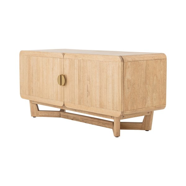 Komoda z litego drewna kauczukowego w naturalnym kolorze 120x55x45 cm Serrone – Bloomingville-image-3