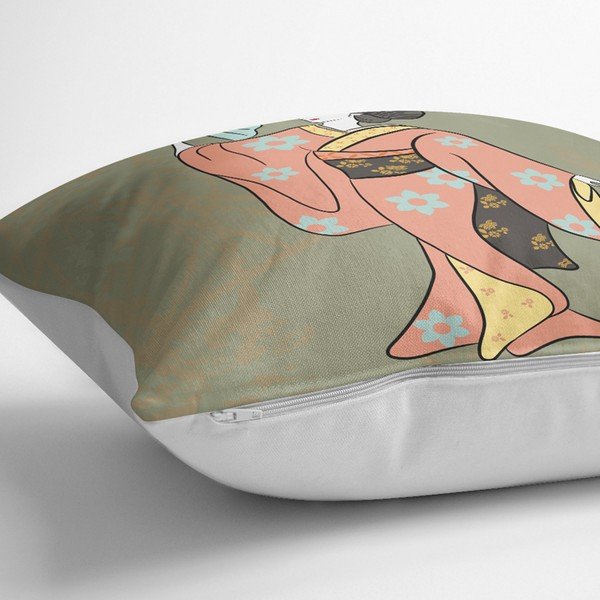 Zestaw 3 dekoracyjnych poszewek na poduszki Minimalist Cushion Covers Ethnic Eastern, 45x45 cm-image-1