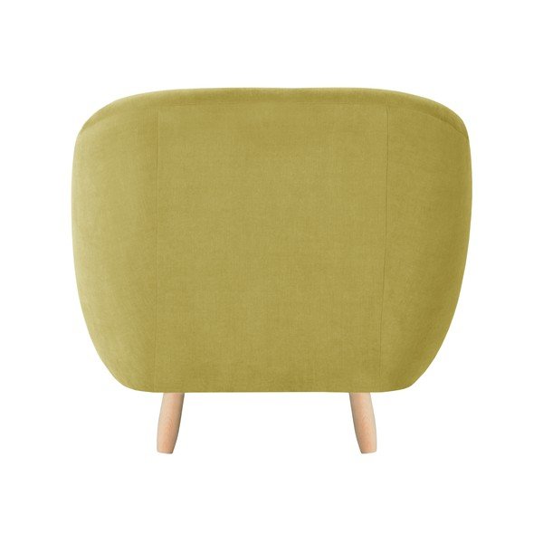 Żółty fotel Jalouse Maison Vicky-image-4