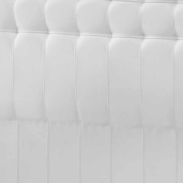 Biały zagłówek do łóżka Novative Sylphyde, 160x118 cm