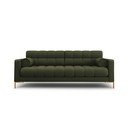 Zielona sofa 217 cm Bali – Cosmopolitan Design