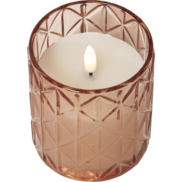 Świeczka LED na baterie (wysokość 10 cm) Flamme Romb – Star Trading-image-4