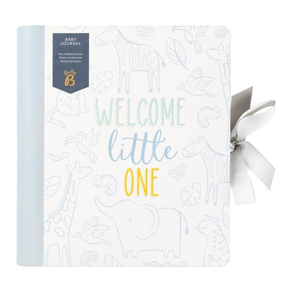 Pamiętnik niemowlęcy 98 str. Blue – Busy B-image-2