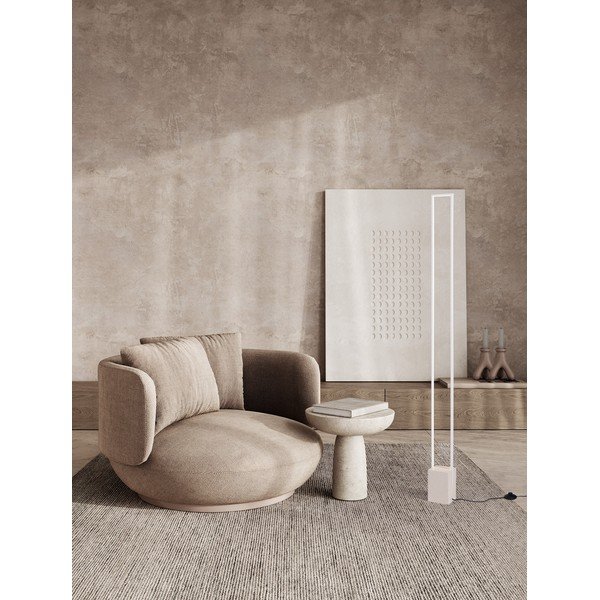 Biała lampa stojąca LED (wysokość 161 cm) Lithos – Nova Luce-image-1