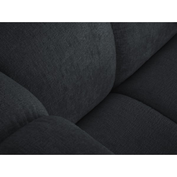 Czarna sofa 228 cm Lupine – Micadoni Home-image-1