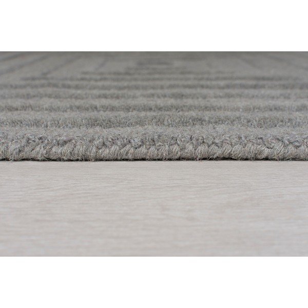 Szary wełniany dywan Flair Rugs Estela, 160x230 cm-image-2