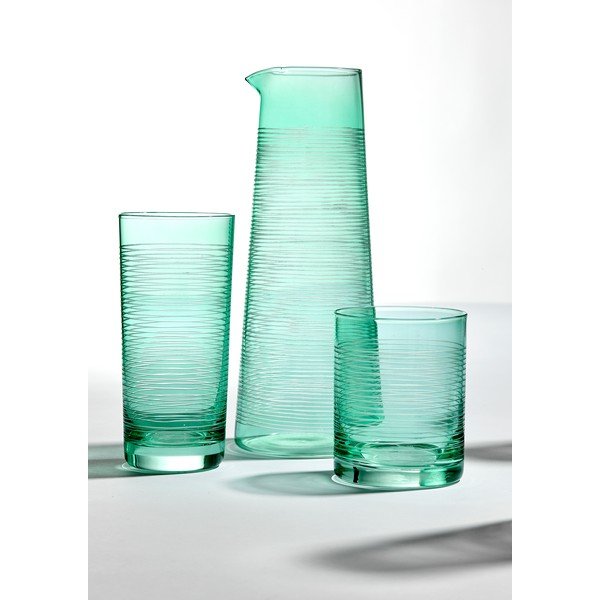 Zielona szklana karafka 1,2 l Linear – Ladelle-image-1