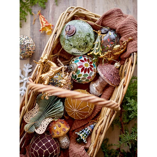 Ozdoby świąteczne zestaw 3 szt. 10 cm Anisa – Bloomingville-image-2