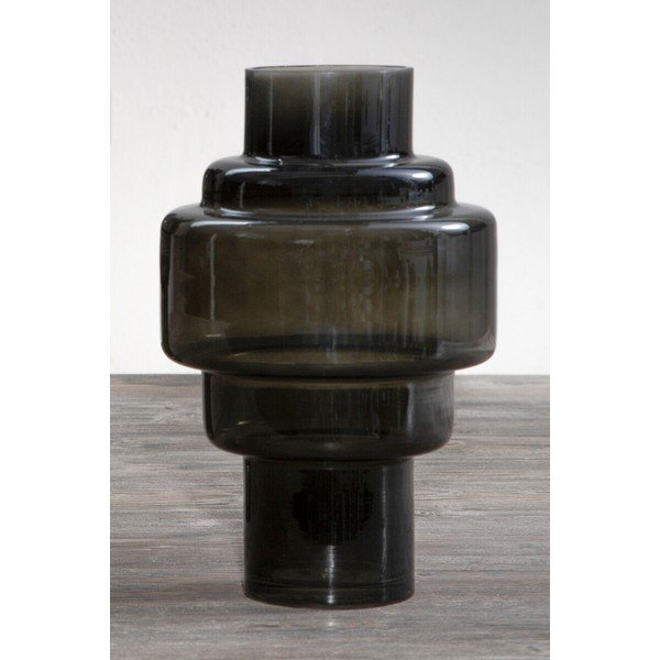 Czarny szklany wazon (wysokość 30 cm) Cayden – Premier Housewares-image-4