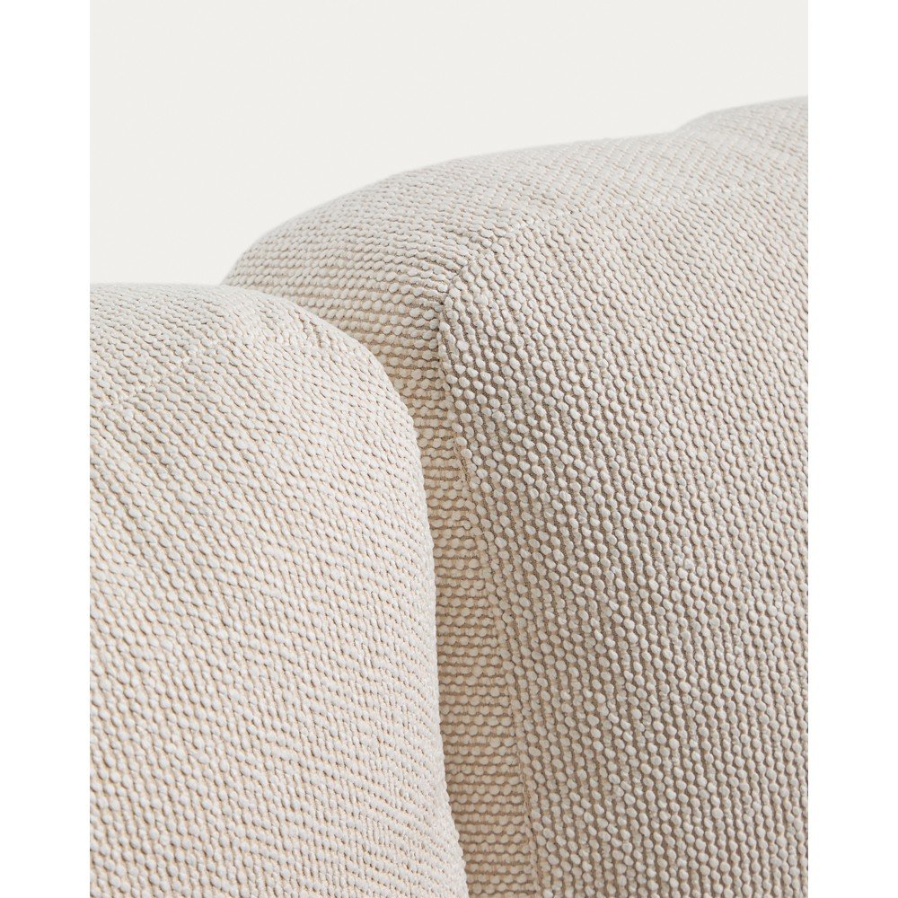 Brązowy/beżowy aluminiowy zestaw mebli ogrodowych dla 3 osób Nerano – Kave Home (zdjęcie 5)