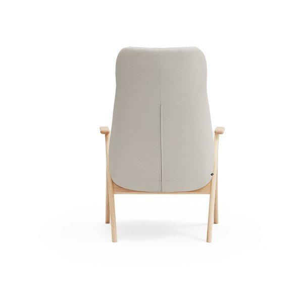 Kremowy fotel Dins – Teulat-image-4