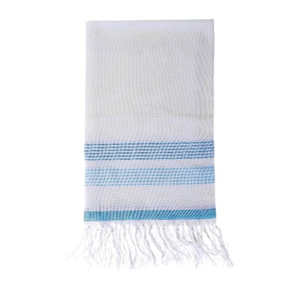 Ręcznik hammam Berrak Blue, 80x160 cm