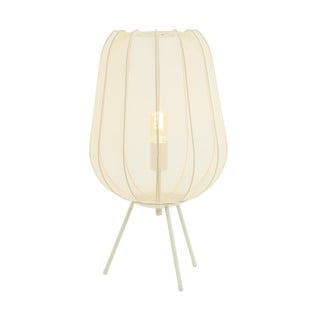 Kremowa lampa stołowa (wysokość 60 cm) Plumeria – Light & Living
