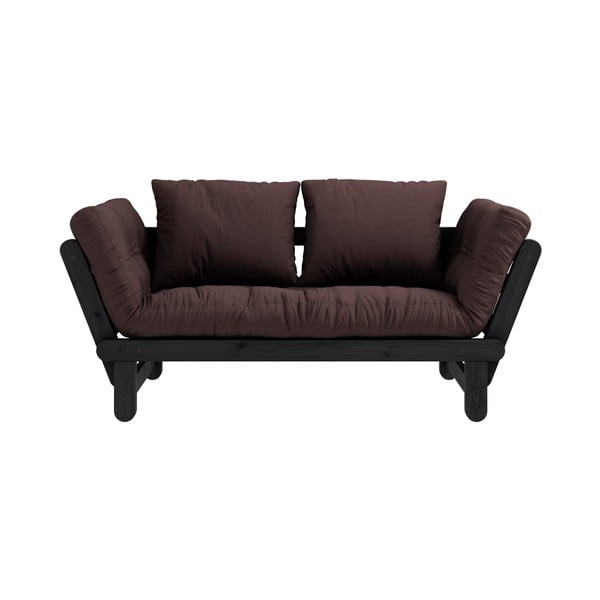 Sofa rozkładana Karup Design Beat Black/Brown