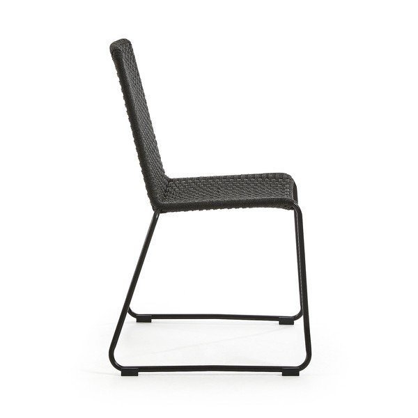 Zestaw 4 ciemnoszarych krzeseł La Forma Meggie-image-2