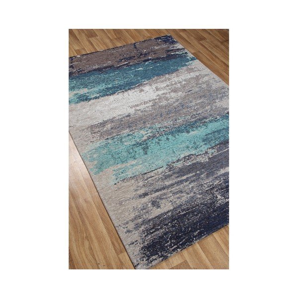 Dywan Garida Aqua Abstract, 80x150 cm-image-1