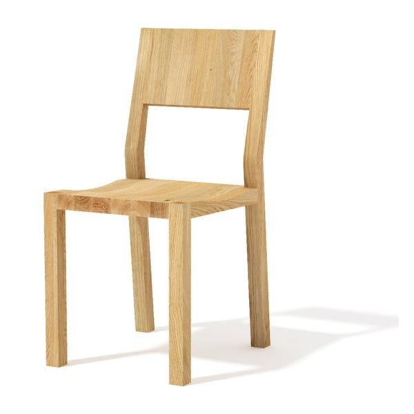 Krzesło z litego drewna dębowego Javorina Hevy
