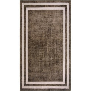 Brązowy dywan odpowiedni do prania 80x50 cm – Vitaus