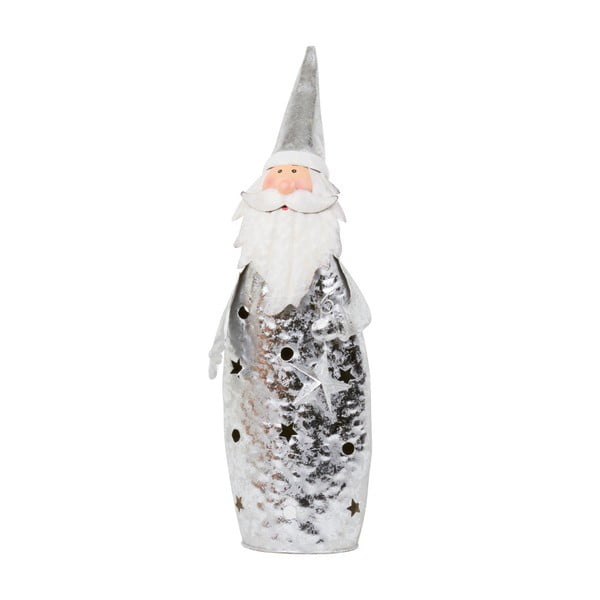 Świecznik Archipelago Silver Santa, 42 cm