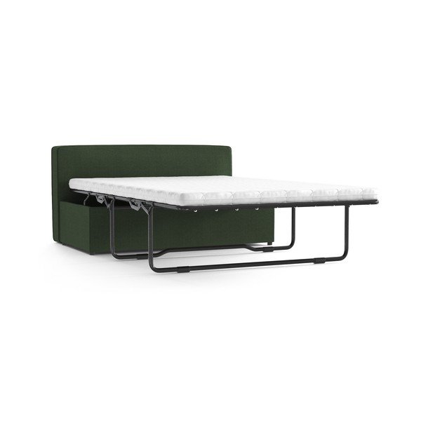 Zielony tapicerowany rozkładany puf My Pop Design Brady, 130 cm-image-4
