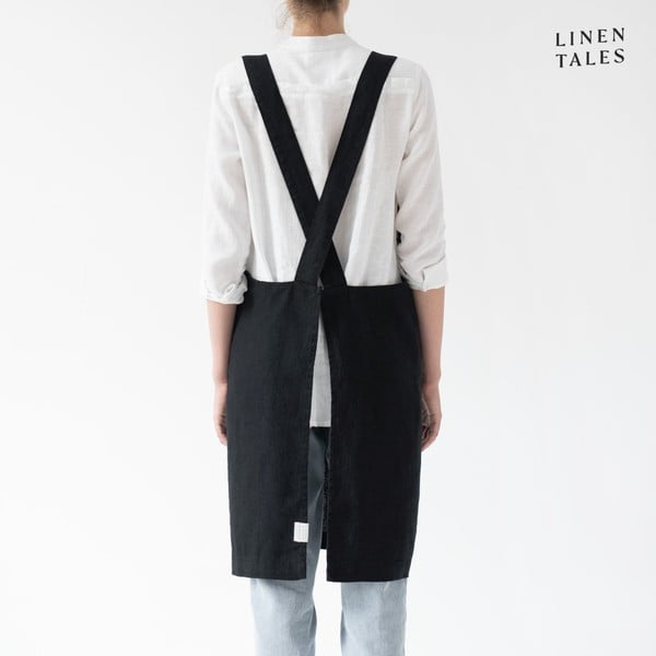 Lniany fartuch Crossback – Linen Tales-image-2