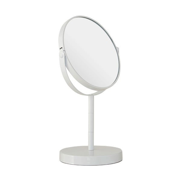 Białe dwustronne lustro kosmetyczne Premier Housewares, 15x26 cm