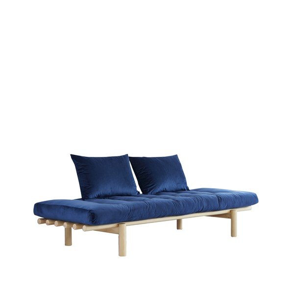 Wielofunkcyjna sofa Karup Pace Natural/Velvet Navy-image-3