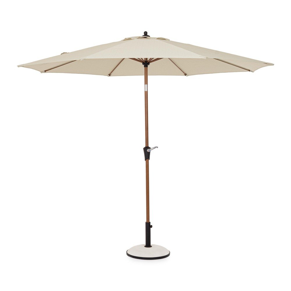 Beżowy parasol ogrodowy ø 300 cm Palinuro – Bizzotto