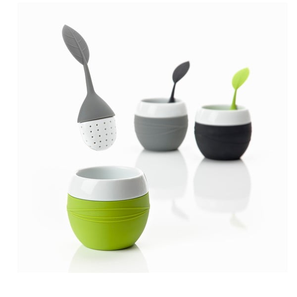 Sitko do parzenia herbaty Tea Egg, niebieskie-image-2