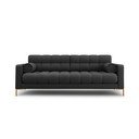Ciemnoszara sofa 217 cm Bali – Cosmopolitan Design