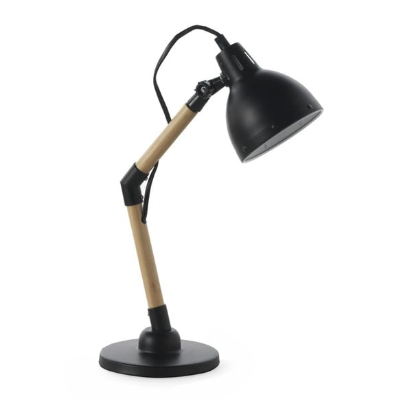 Czarna lampa stołowa Geese Industrial
