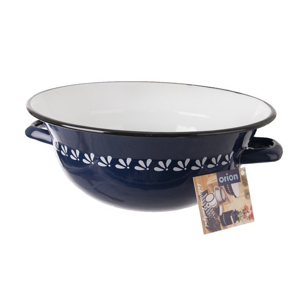Niebieska emaliowana misa Orion, 2,5 l-image-3