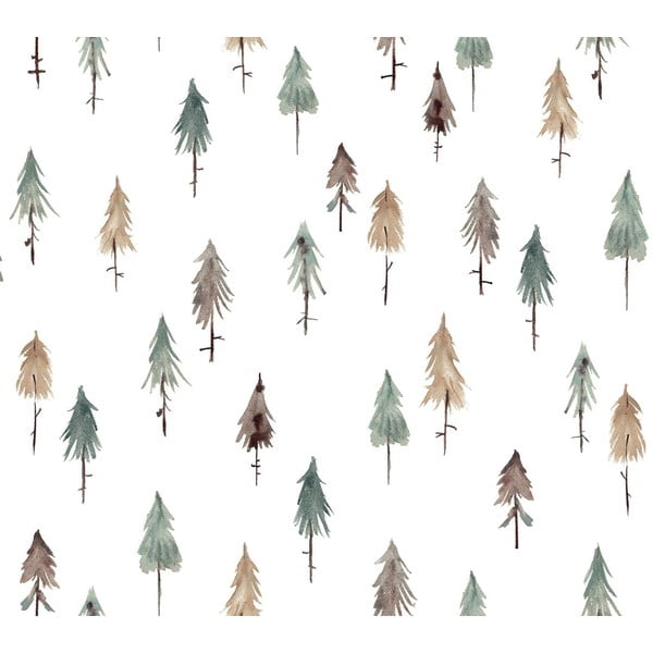 Tapeta dziecięca 10 m x 50 cm Pine Woods – Lilipinso