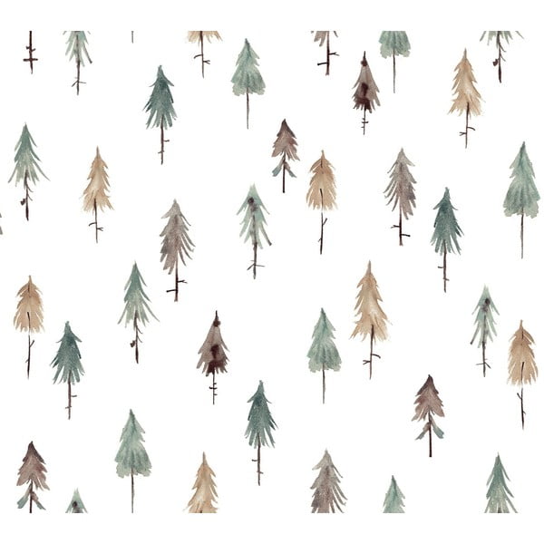 Tapeta dziecięca 10 m x 50 cm Pine Woods – Lilipinso